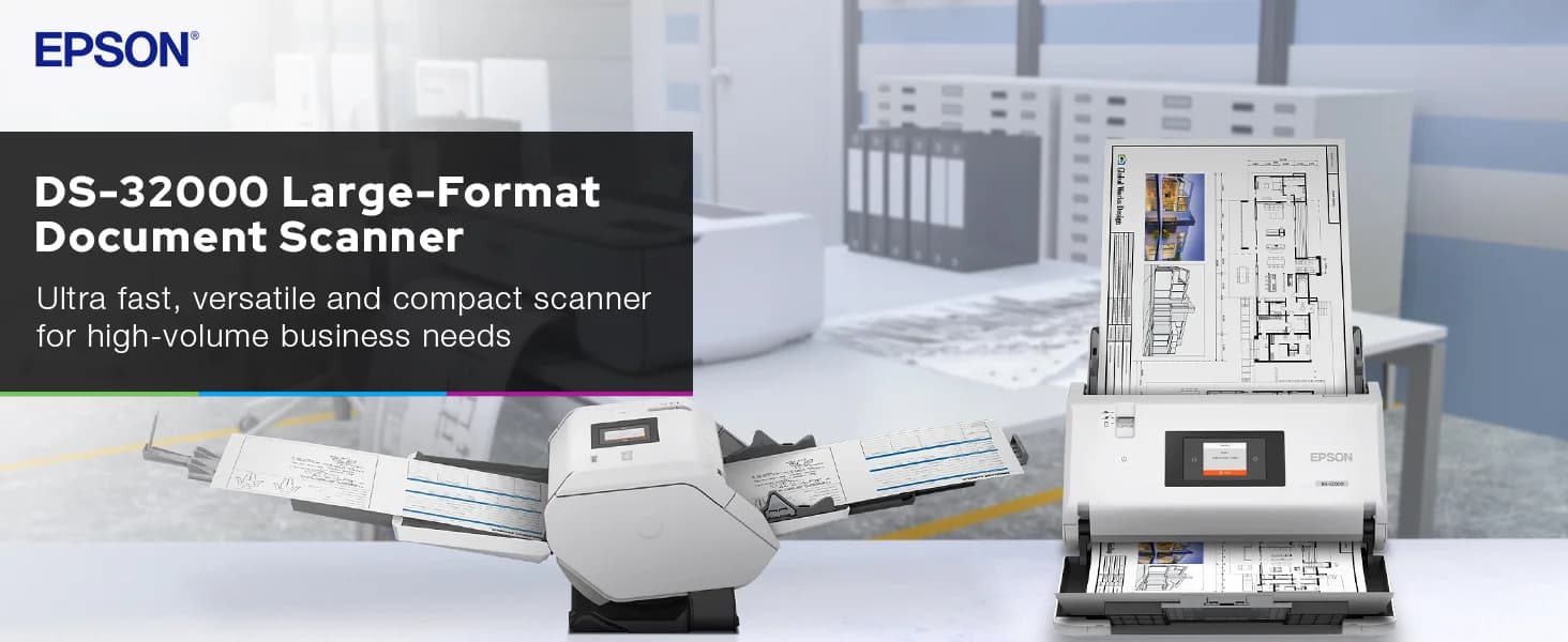 Epson WorkForce DS-32000 A3 Duplex Sheet-fed Document Scanner — image 1