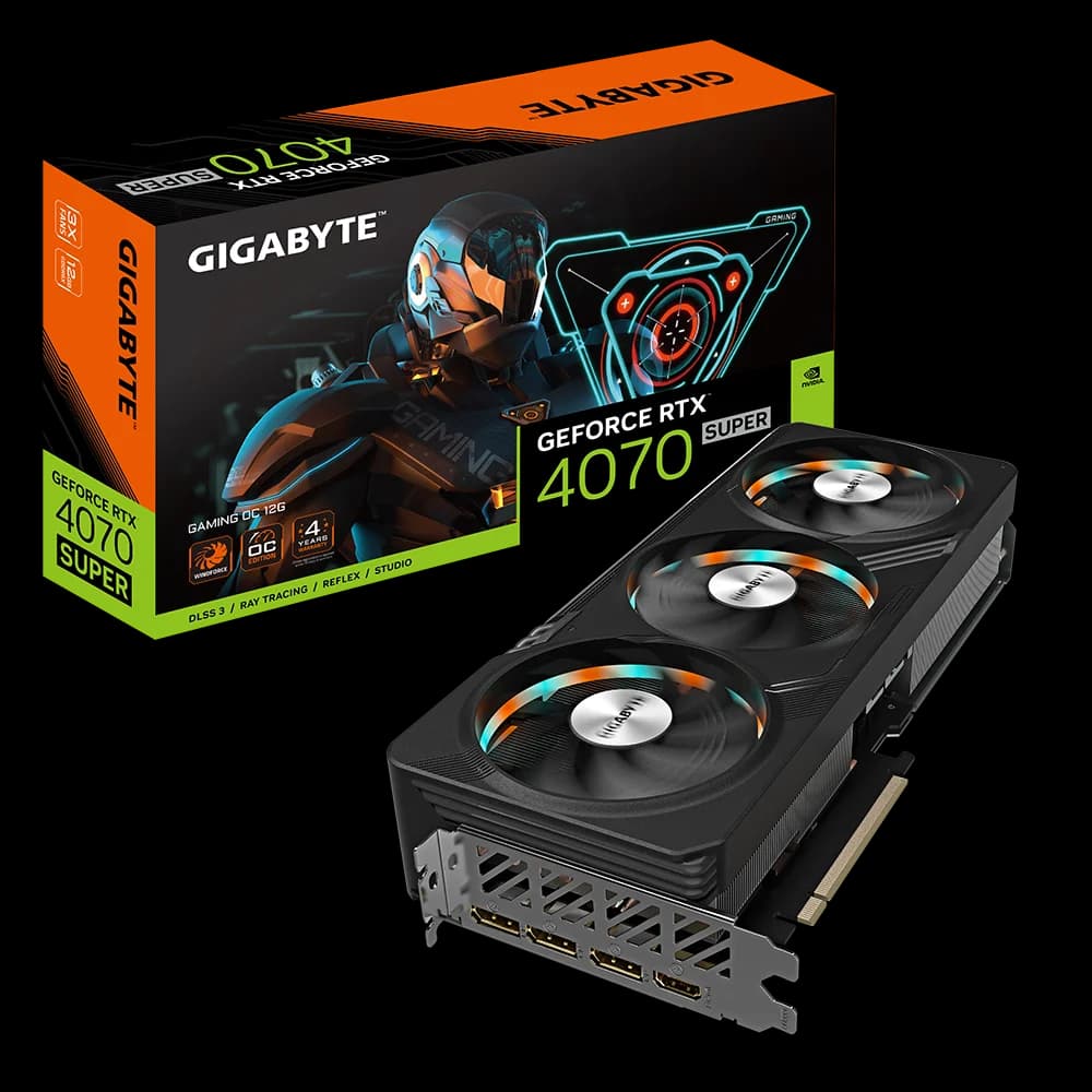 Gigabyte GeForce RTX 4070 SUPER GAMING OC 12G Graphics Card — image 1