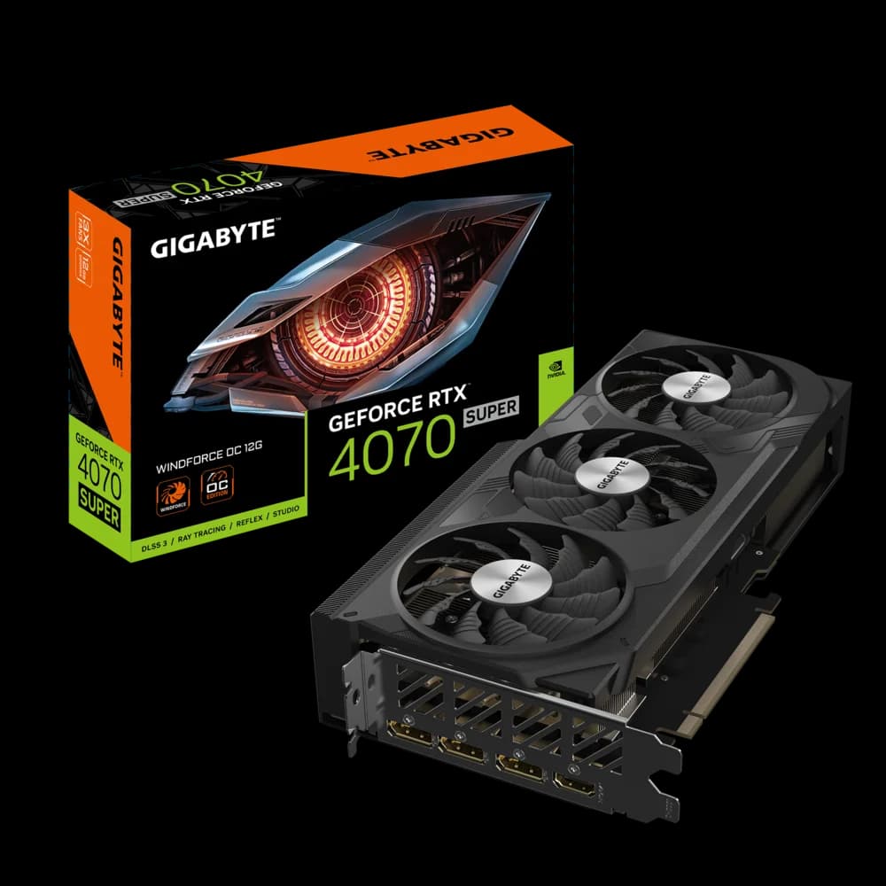 Gigabyte GeForce RTX 4070 SUPER WINDFORCE OC 12G Graphics Card — image 1