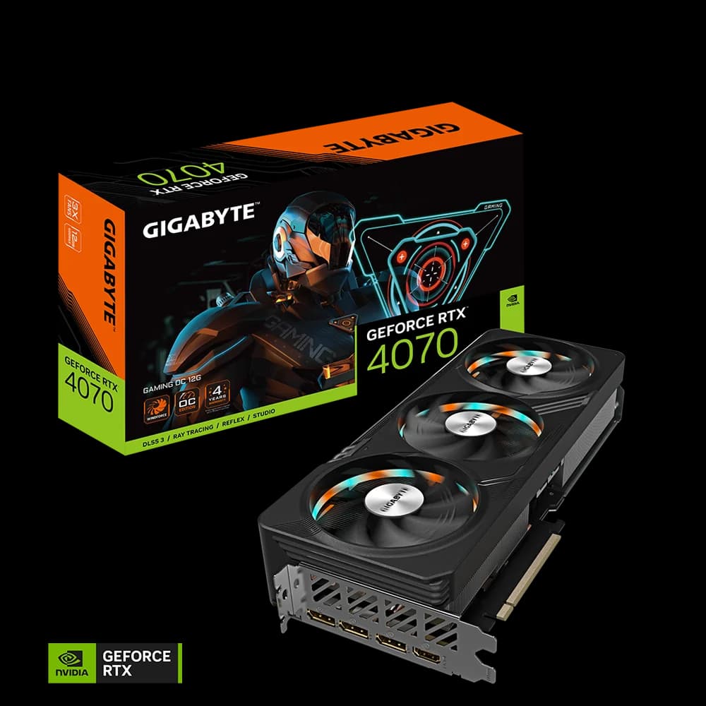 Gigabyte Geforce RTX 4070 Gaming OC 12GB GDDR6X Graphic Card — image 1