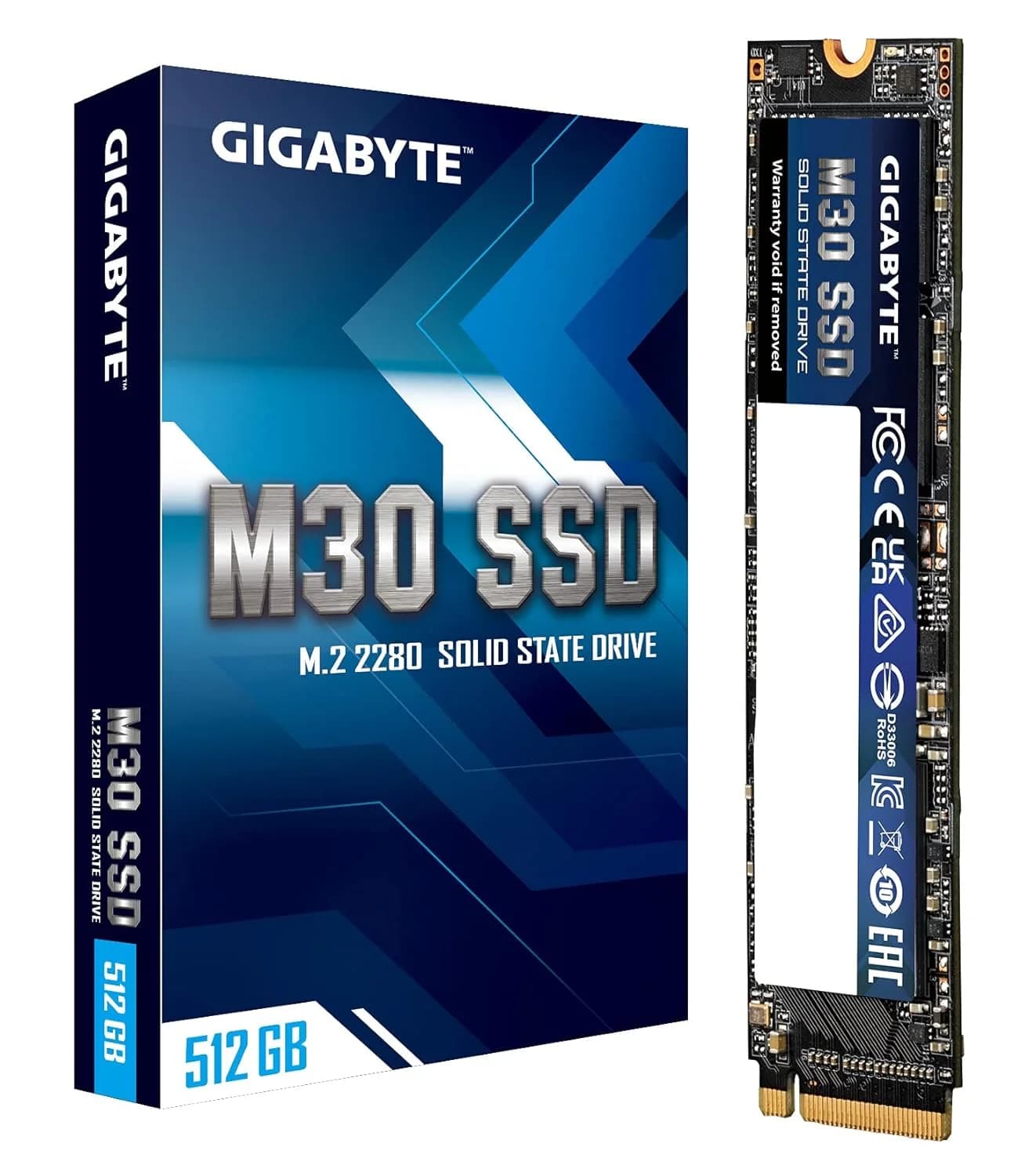 Gigabyte M30 512GB M.2 NVMe Internal Solid State Drive — image 1