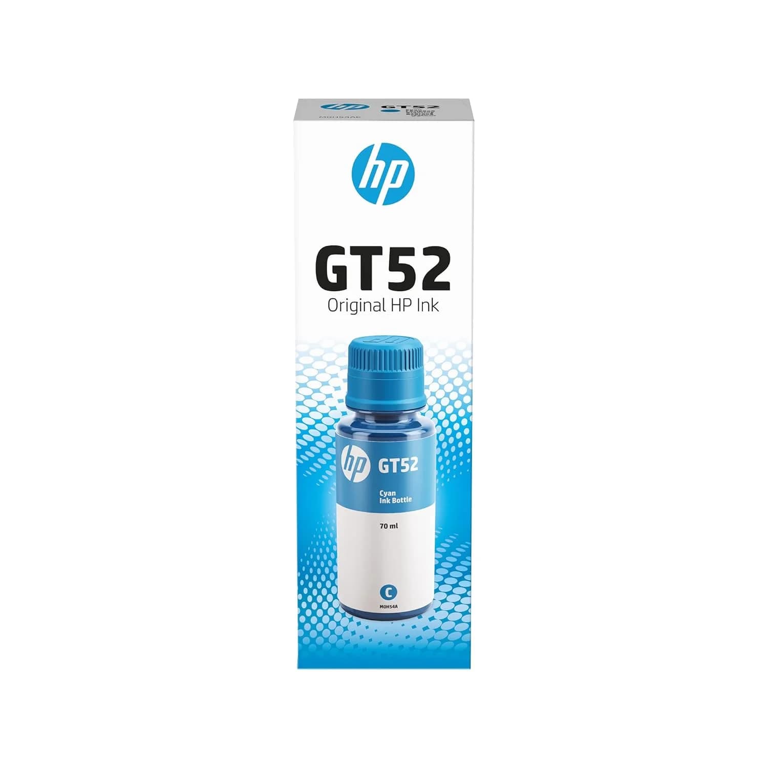 HP GT52 70-ml Cyan Original Ink Bottle — image 1