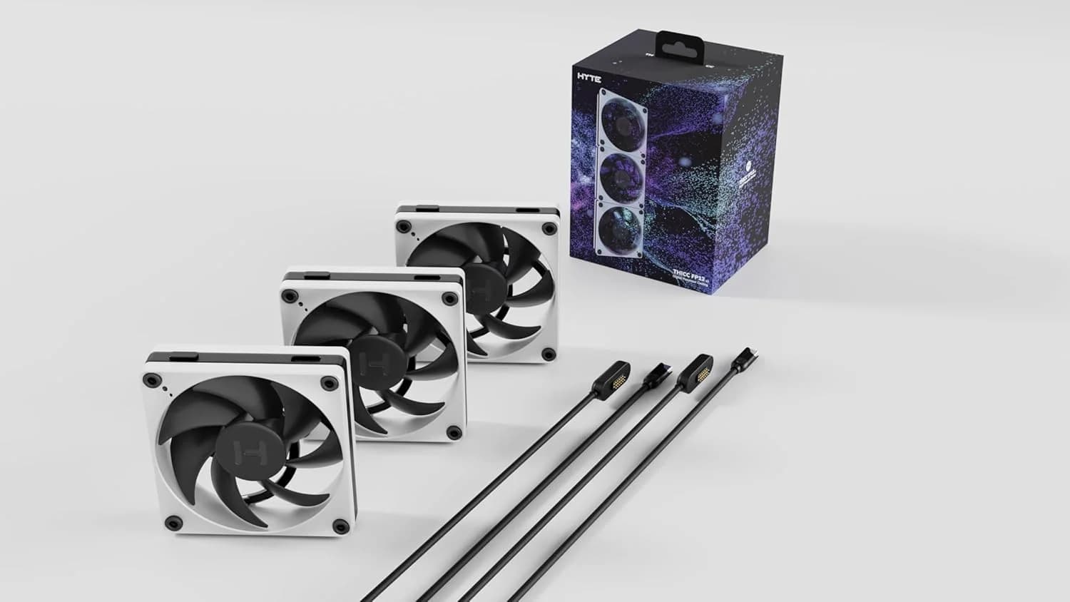 HYTE THICC FP12 120mm PWM 3 Fan Pack — image 1