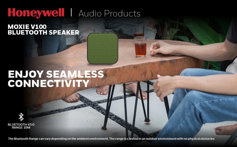 Honeywell Moxie V100 3W Wireless Bluetooth Speaker - Olive Green — image 1