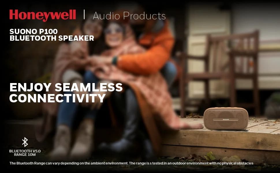 Honeywell Suono P100 Wireless Bluetooth Speaker - Yellow1195 — image 1