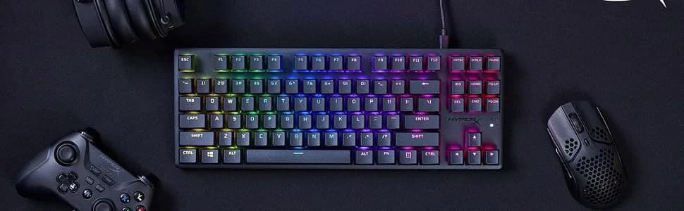 HyperX Alloy Origins Core PBT- Blue Mechanical Switch RGB Gaming Keyboard