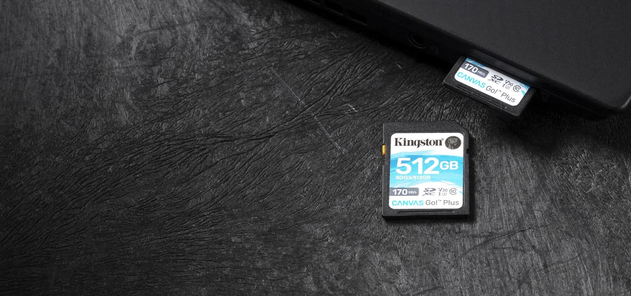 Kingston 256GB Canvas Go! Plus UHS-I SDXC Memory Card — image 1