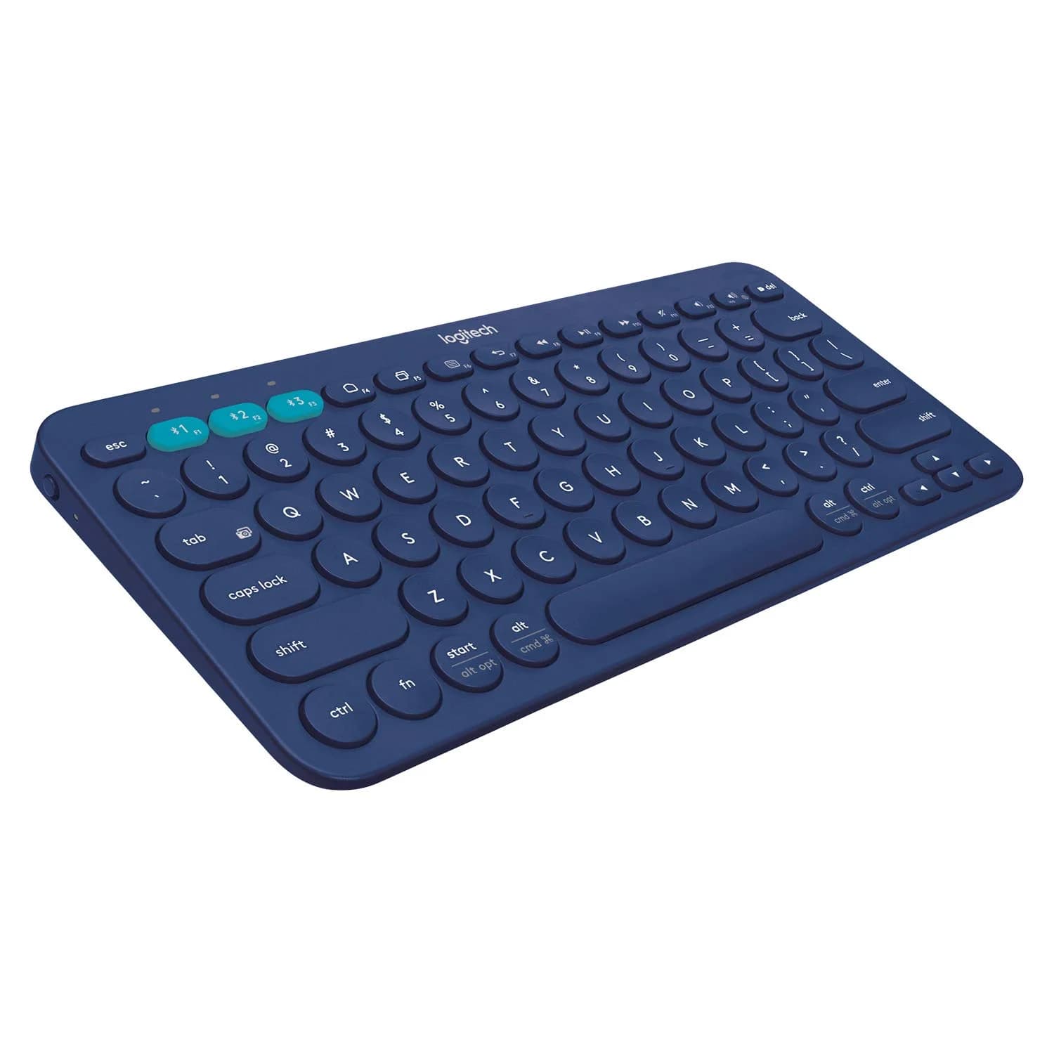 Logitech K380 Wireless Keyboard - Blue — image 1