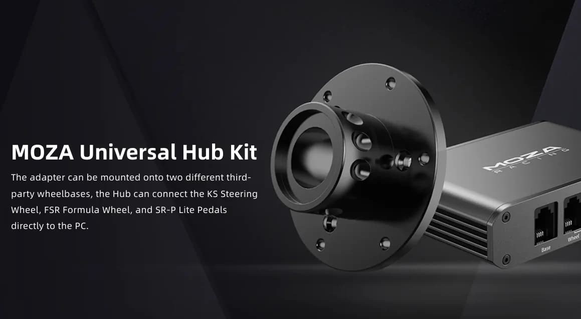 MOZA RACING RS049 Universal Base Mount Adapter — image 1