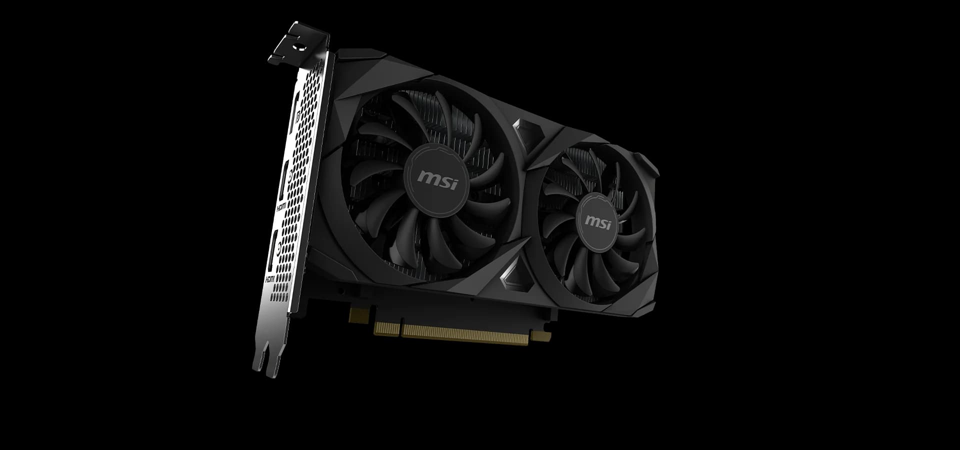 MSI GeForce RTX 3050 VENTUS 2X E 6G OC Graphics Card — image 1