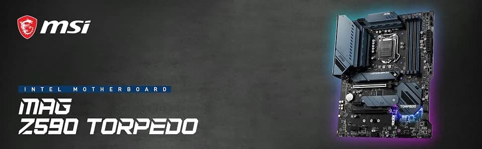 MSI MAG Z590 Torpedo Intel Motherboard — image 1