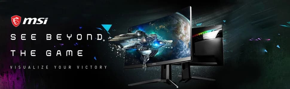MSI Optix MAG241C 144Hz 24" Free Sync Curved Gaming Monitor — image 1