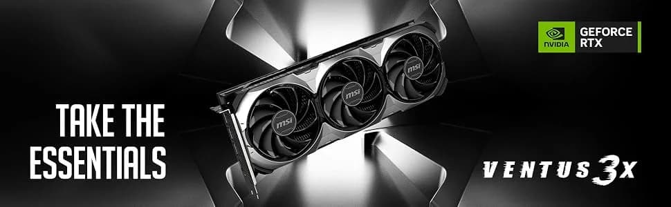 MSI RTX 4070 Ti Ventus 3X OC 12GB Gaming Graphics Card — image 1