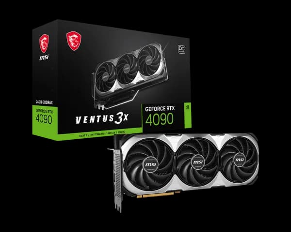 MSI RTX 4090 Ventus 3X E OC 24GB Graphics Card — image 1