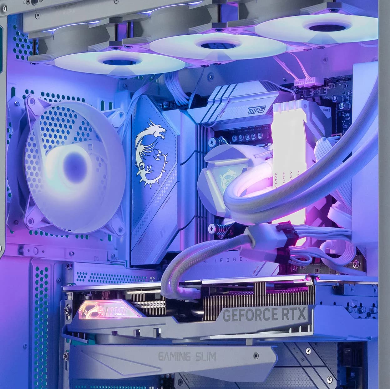 Msi GeForce RTX 4070 Ti SUPER 16G GAMING X SLIM WHITE — image 1