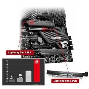 Msi Mpg B550 Gaming Carbon Wifi Motherboard — image 1