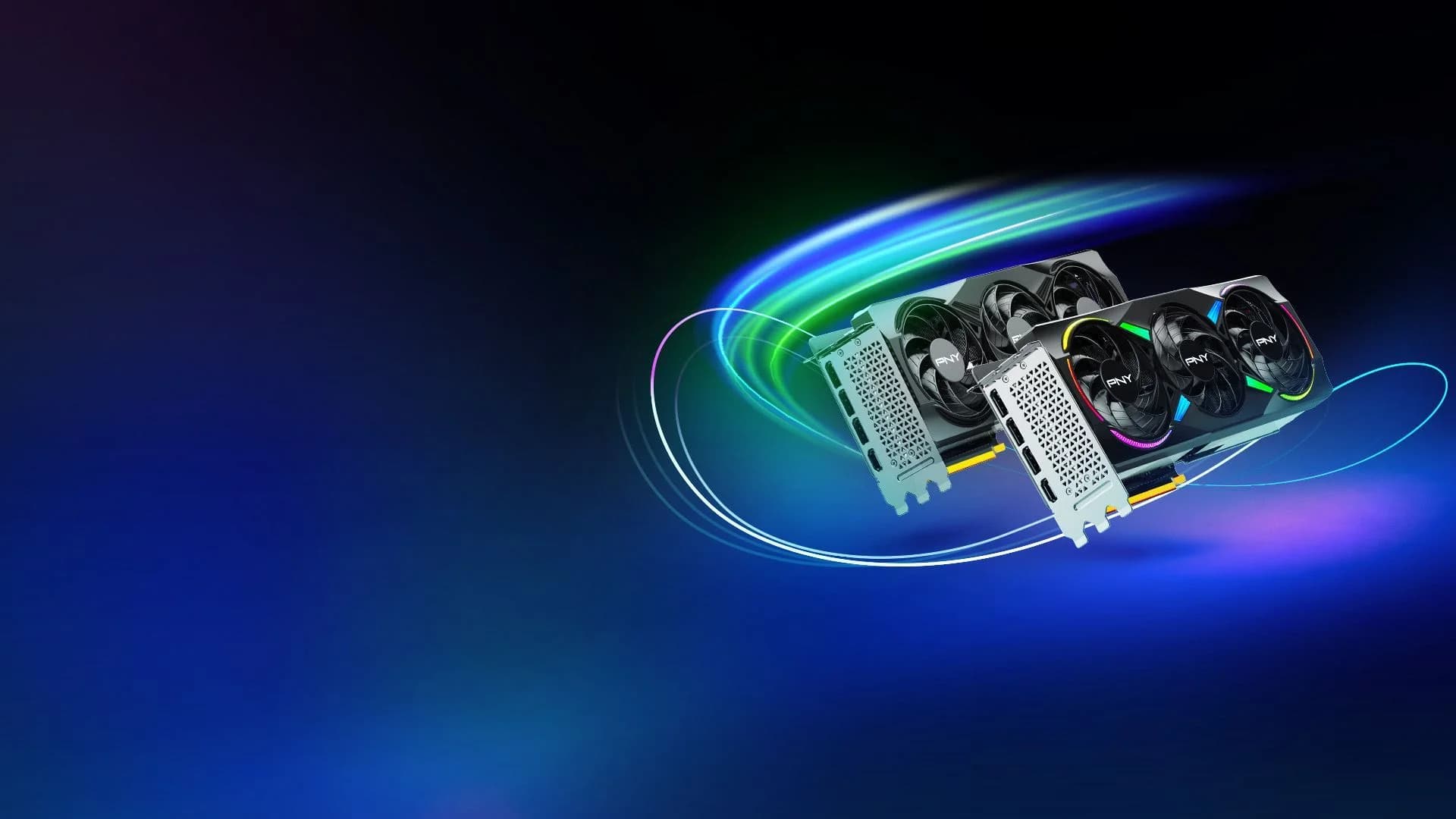 PNY NVIDIA GeForce RTX 5070 Ti OC Triple Fan Graphics Card — image 1