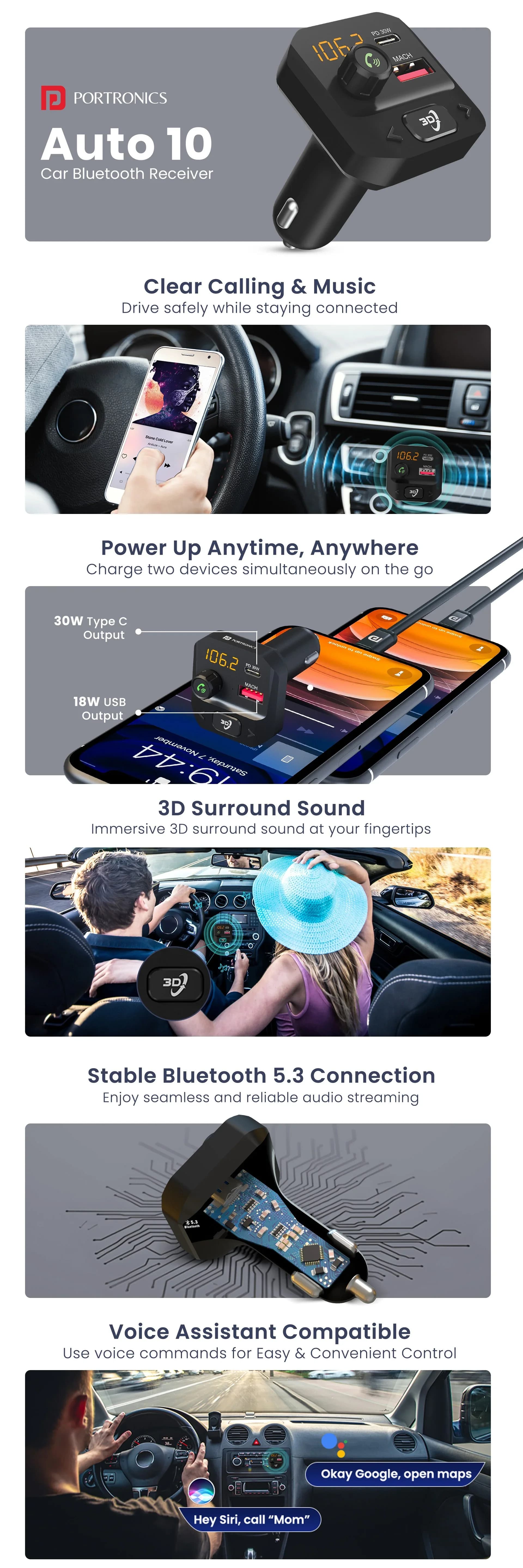 Portronics Auto 10 — image 1