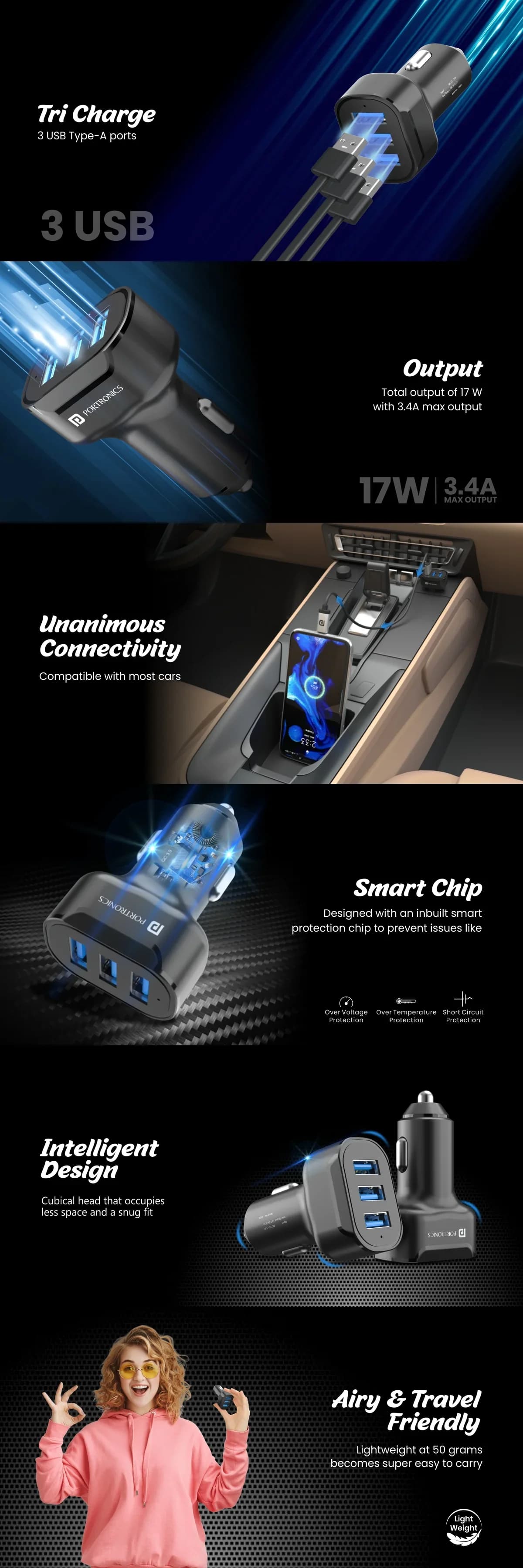 Portronics Car Power 11 — image 1