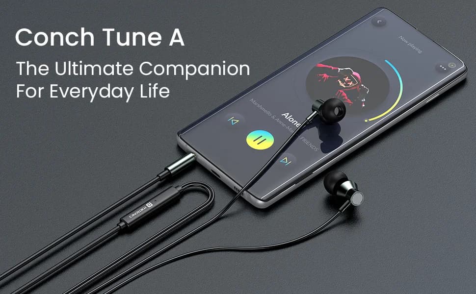 Portronics Conch Tune A in Ear Wired Earphones — image 1