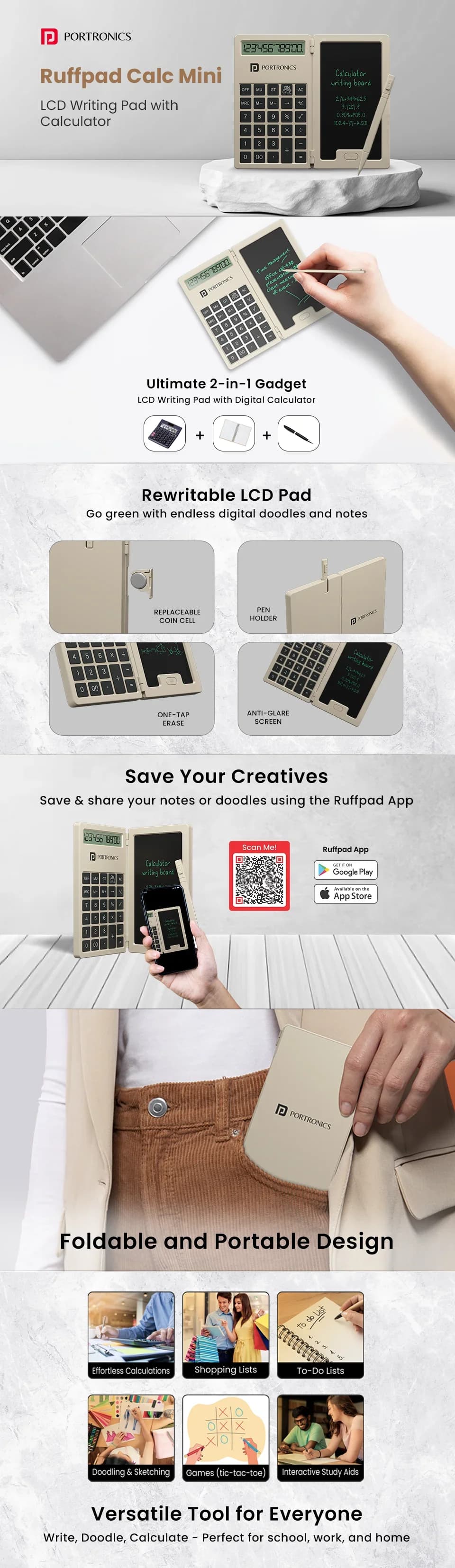 Portronics Ruffpad Calc Mini — image 1