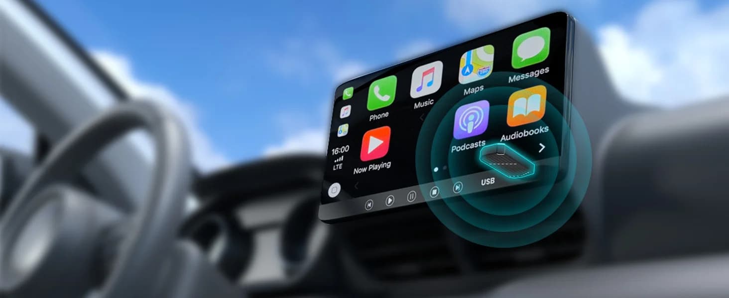 Portronics Tune 2-in-1 Wireless Car Receiver — image 1