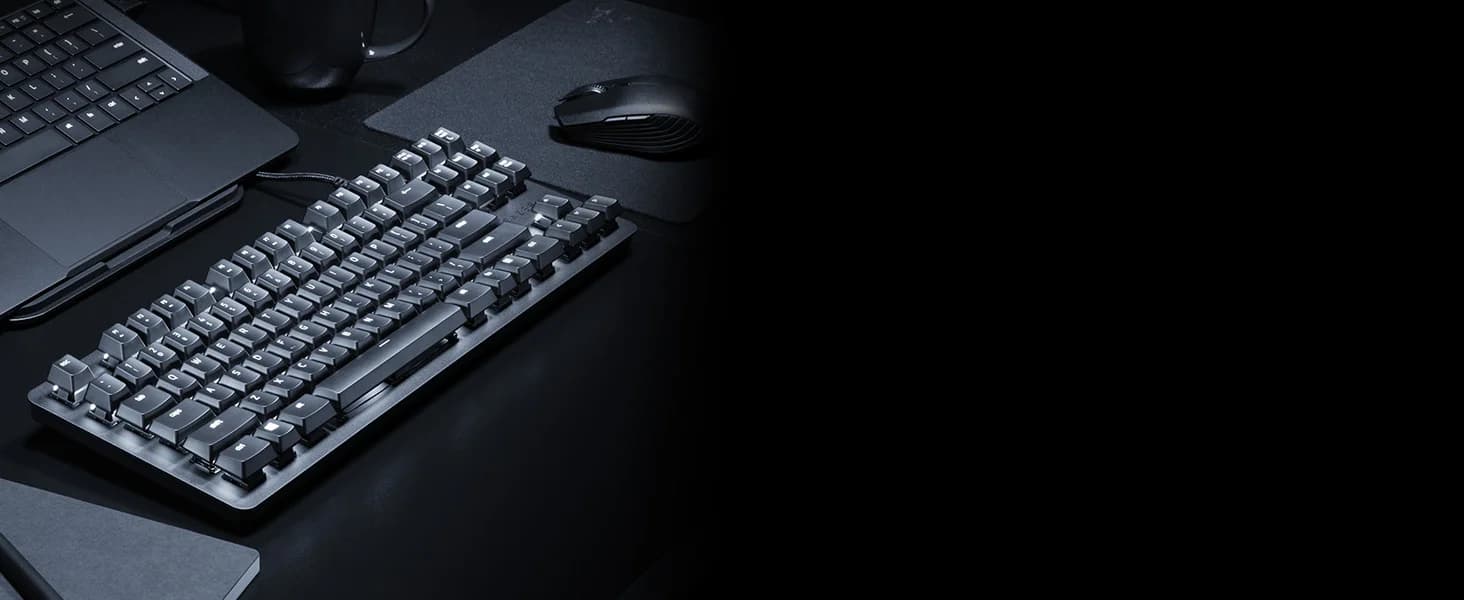 Razer BlackWidow Lite Orange Switch Black — image 1