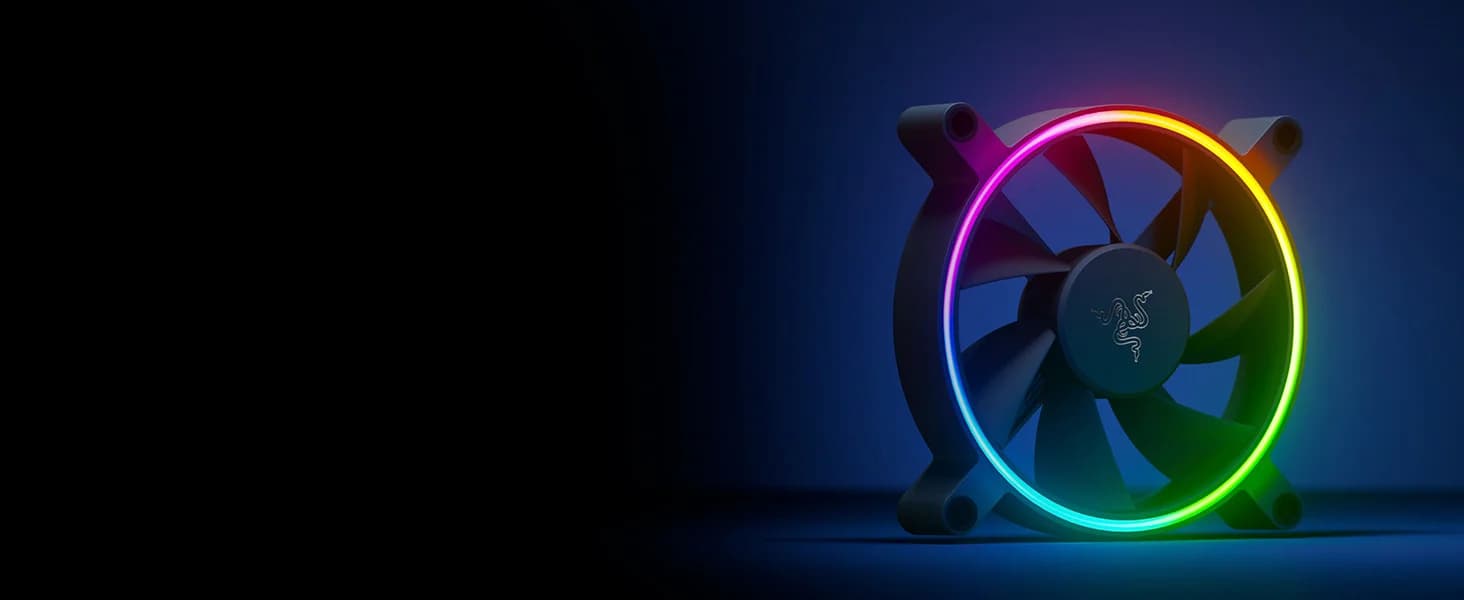 Razer Kunai Chroma RGB 120MM LED PWM Performance Fans - 1 Fan — image 1