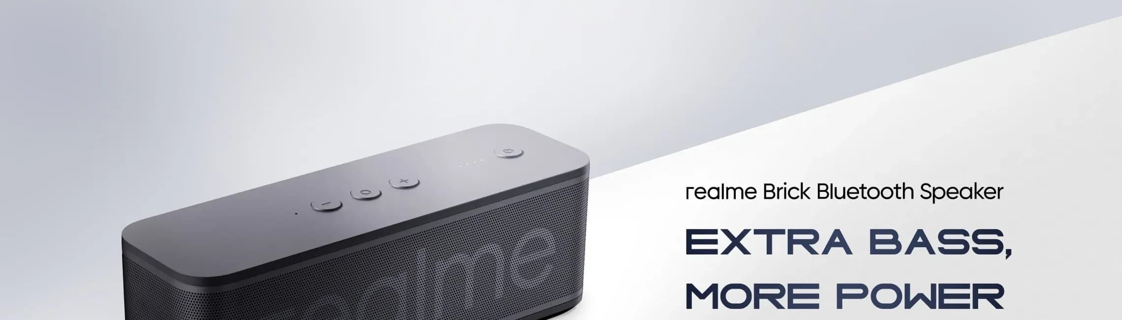 Realme 20W Brick Bluetooth Speaker with IPX5 Water Resistant RMA2018 — image 1