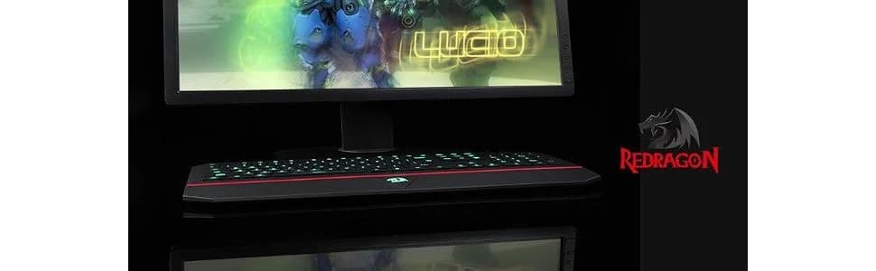 Redragon Karura K502 Wired USB Gaming Keyboard with RGB LED Backlight — image 1