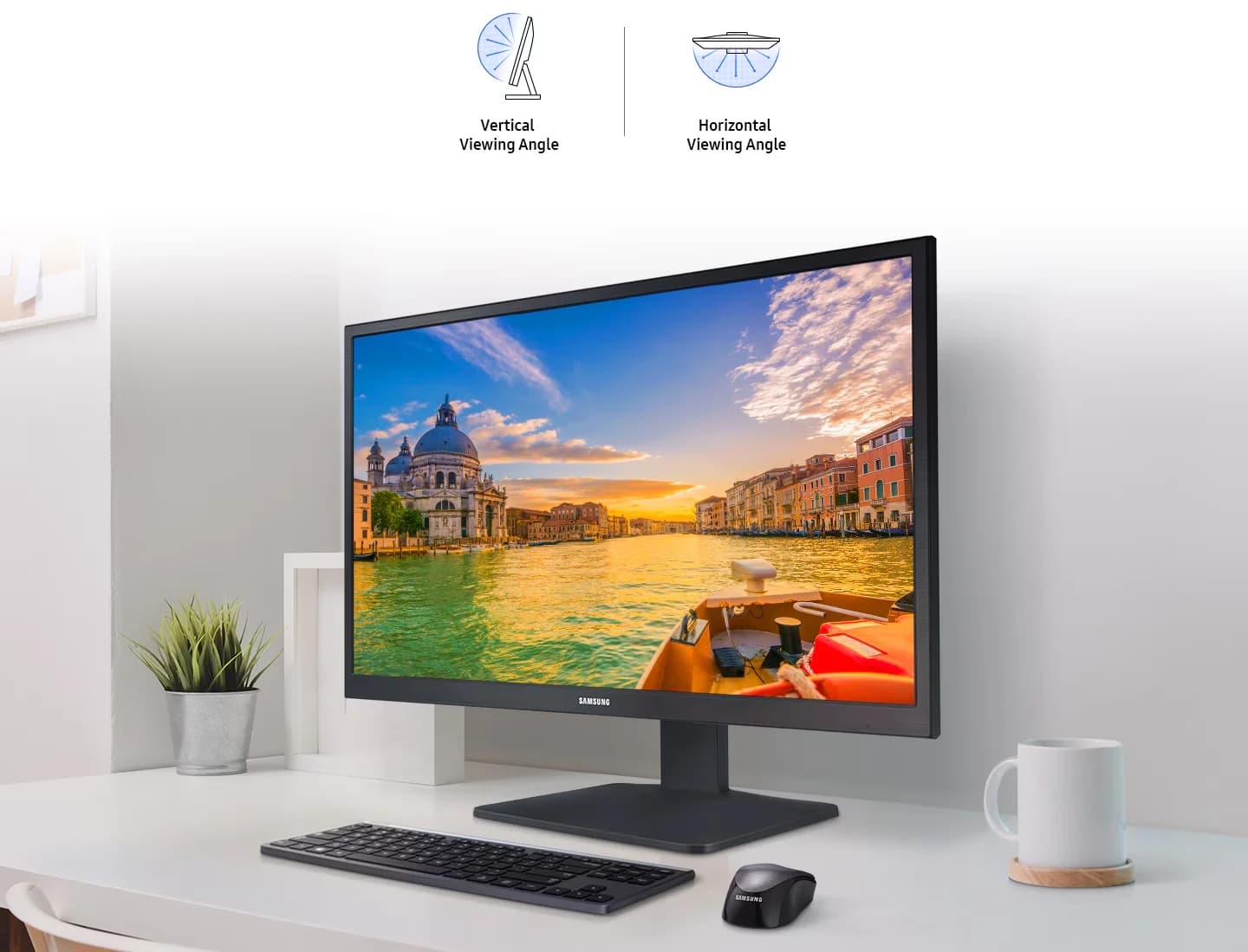 Samsung LS19A330NHWXXL 18.5" HD TN Monitor — image 1