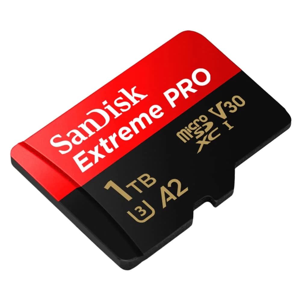 SanDisk Extreme Pro 1TB microSDXC UHS-I Memory Card With Adapter — image 1