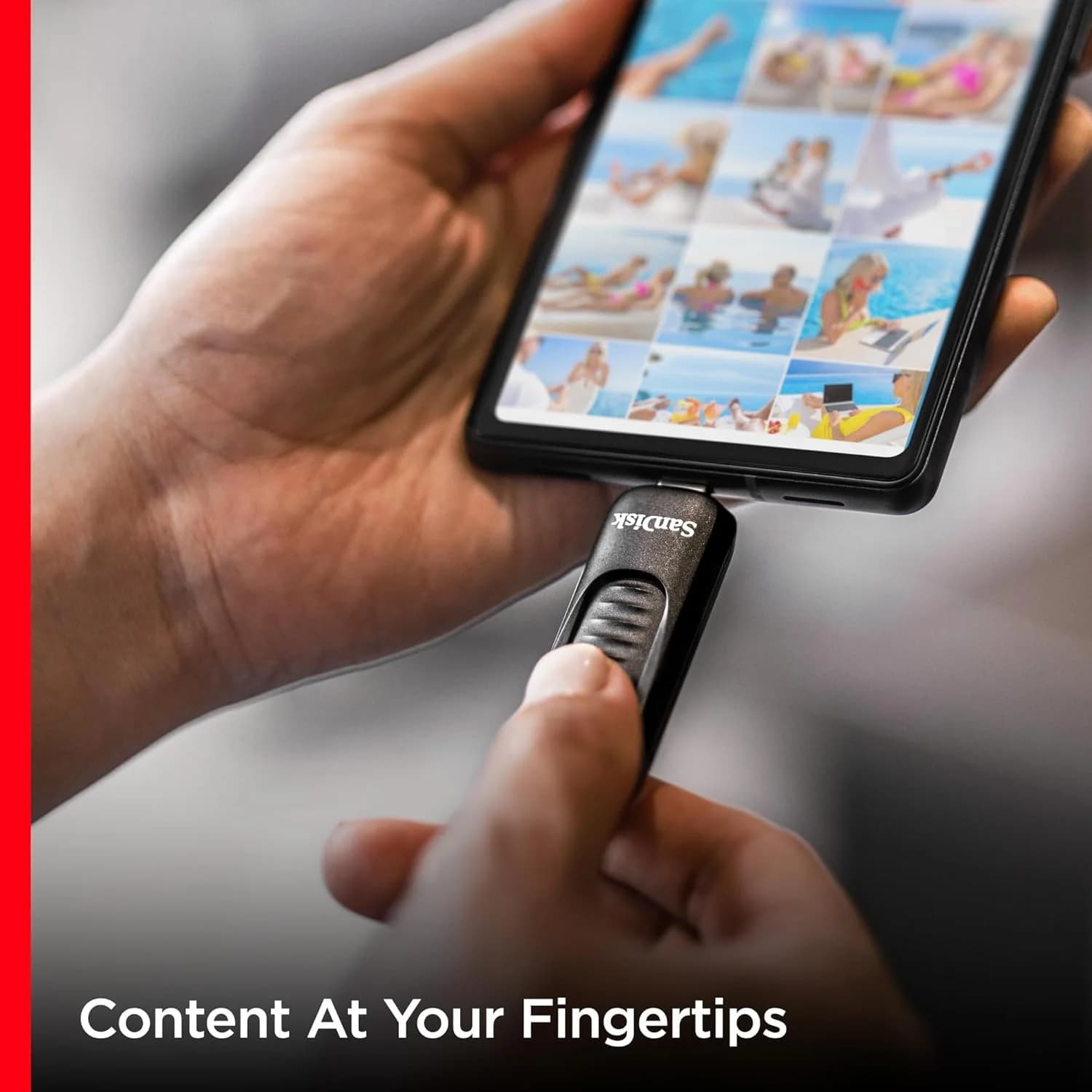 SanDisk Ultra Slider USB Type-C Flash Drive - 512GB — image 1