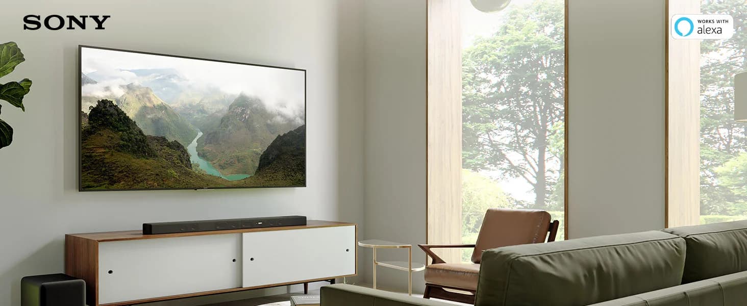 Sony HT-A7000 7.1.2ch 8k/4k Dolby Atmos Soundbar Home Theatre System with 360 SSM and Wireless subwoofer SA-SW3 & Rear Speaker SA-RS3S — image 1
