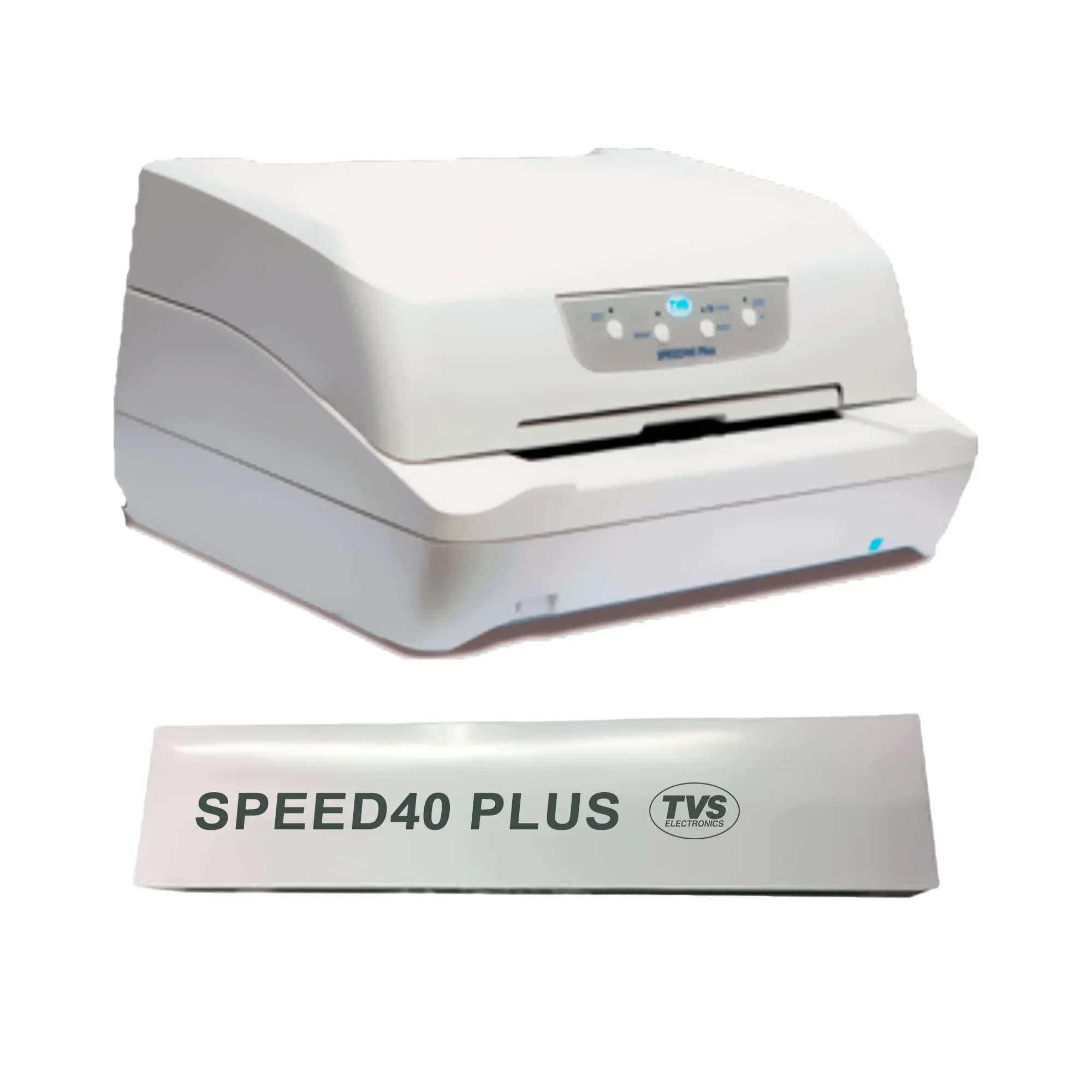 TVS ELECTRONICS Speed 40 Plus Ribbon Cartridge | for Passbook Printers |Multiple Interface|Close & Compact| Cutshort Printing |USB + Serial| Superior Reliability — image 1