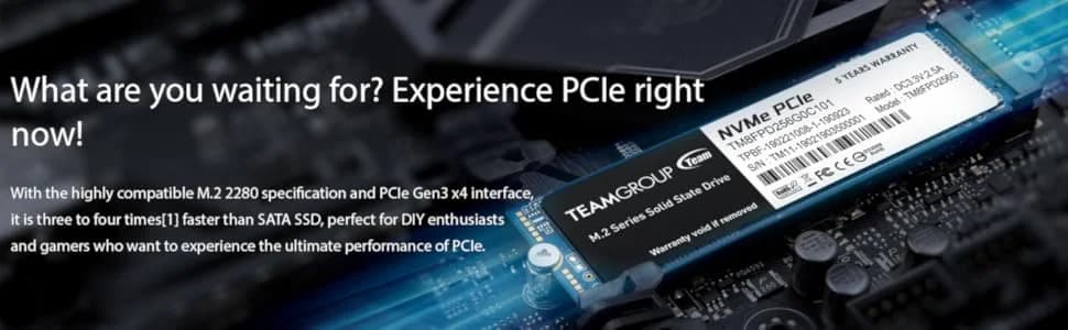 TeamGroup MP33 Pro 1TB M.2 NVMe Internal SSD — image 1