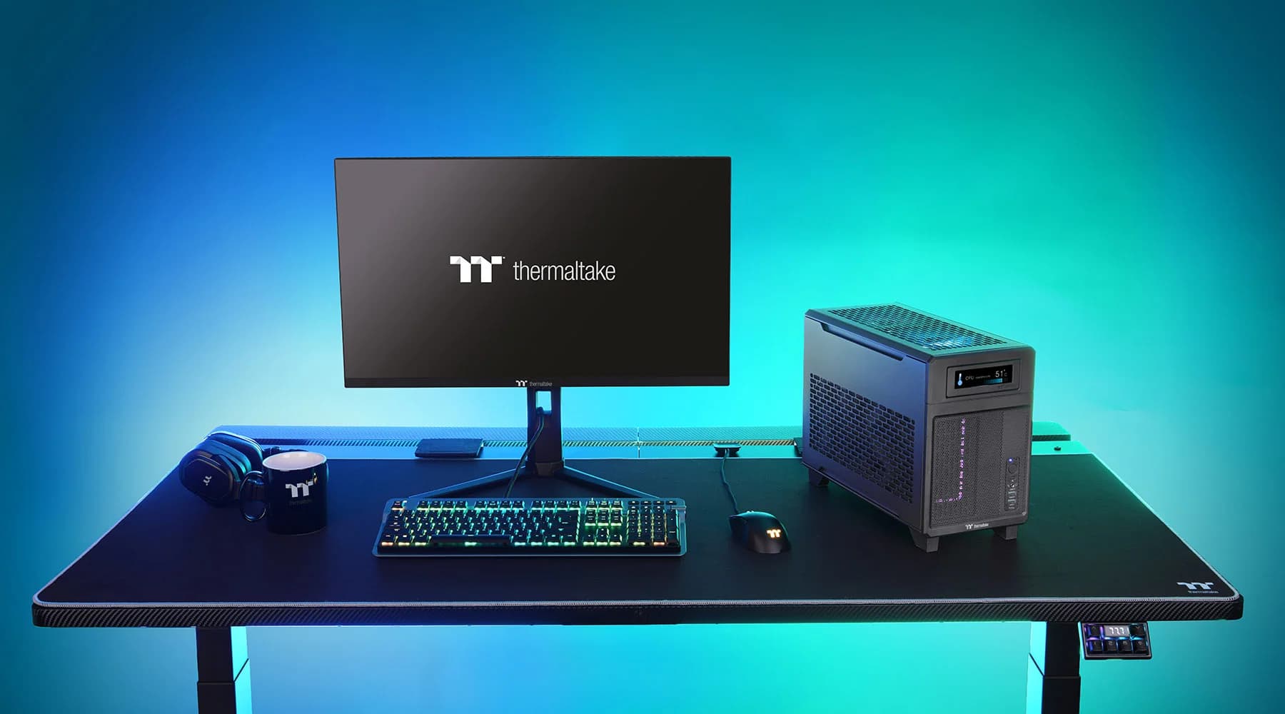 Thermaltake TR100 M-ITX Mini Tower Case — image 1