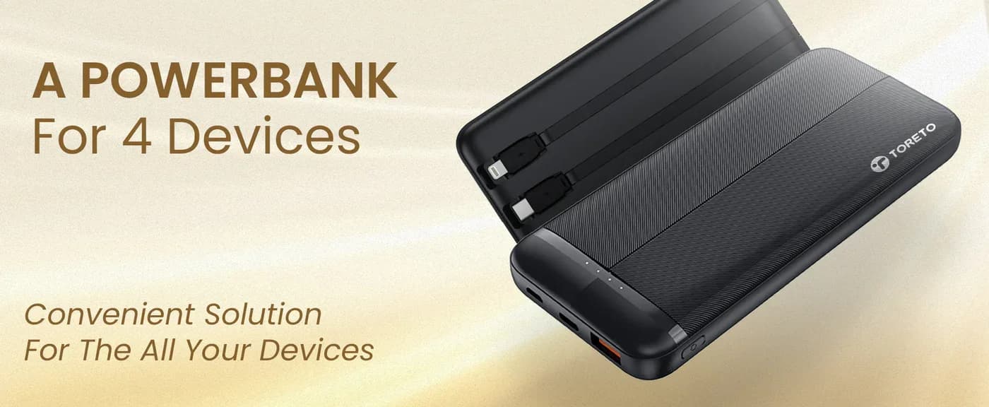 Toreto Trinity PD 10-000mAh Slim Powerbank — image 1