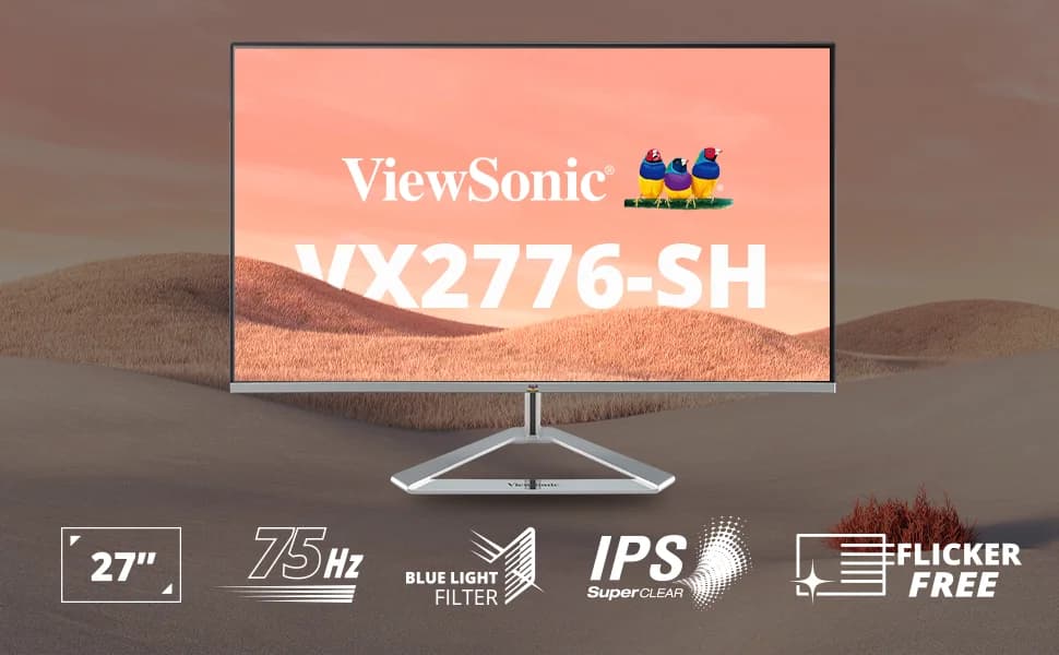 ViewSonic VX2776-SH 27" FHD IPS Monitor 75Hz — image 1