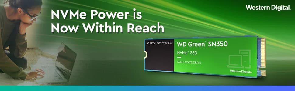 Western Digital Green SN350 240GB M.2 NVMe Gen3 SSD — image 1