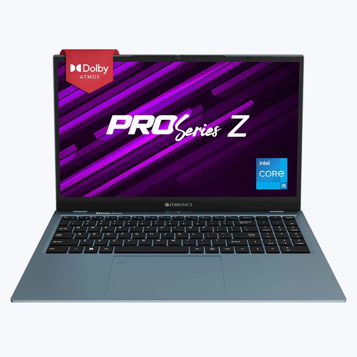 ZEBRONICS NBC 4S Intel Core i5-1235U 15.6” FHD (8 GB RAM 3200MHz/ 512 GB M.2 SATA SSD/Windows 11 Home) Midnight Blue — image 1