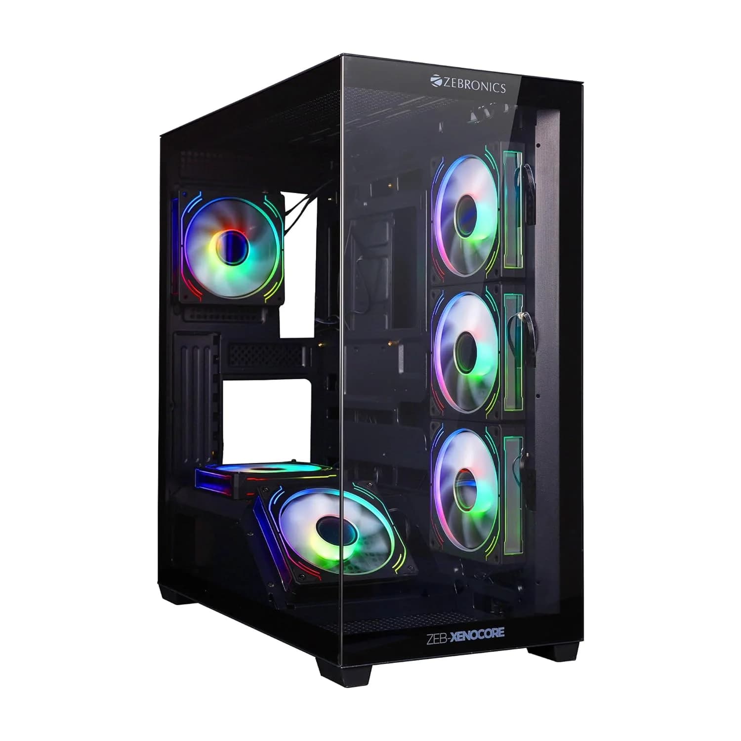 Zebronics Xenocore Premium Gaming Case Black — image 1
