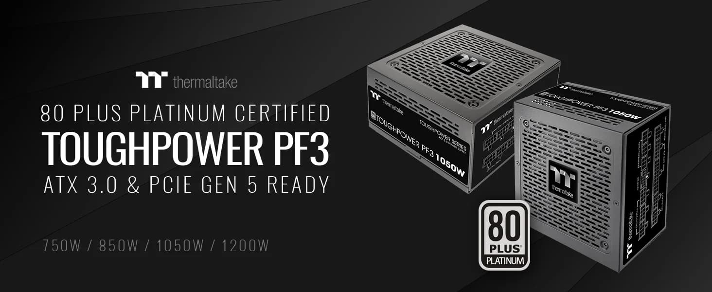 Thermaltake Toughpower PF3 1050W 80 PLUS Platinum Power Supply