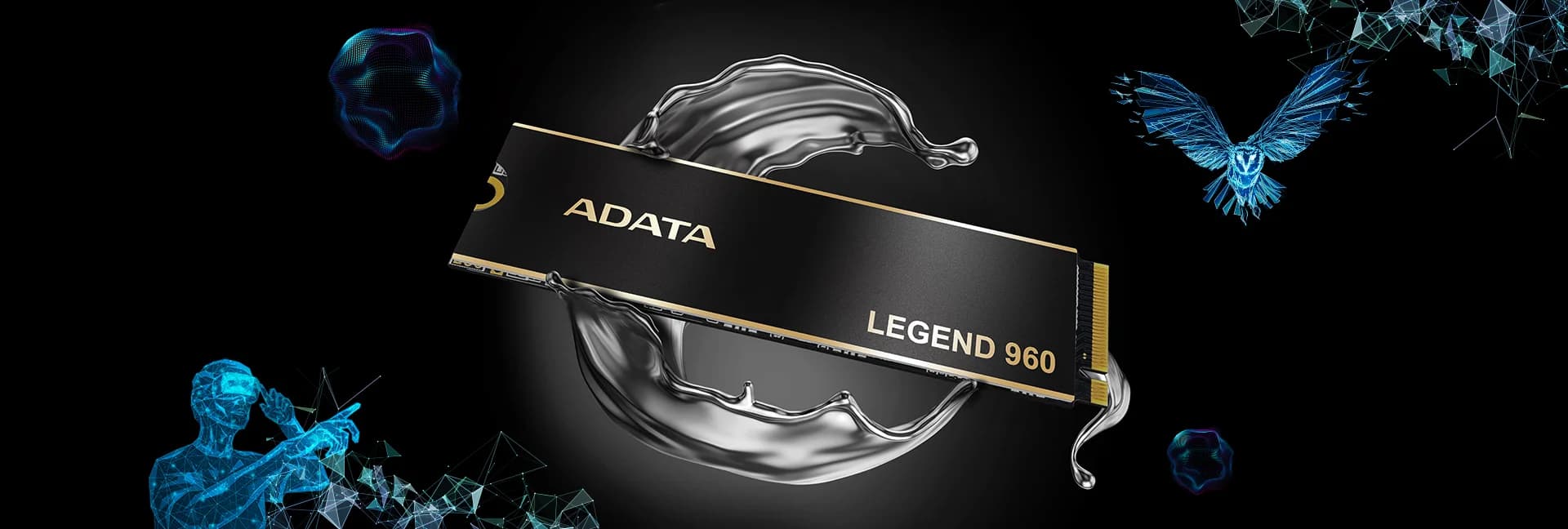 Adata Legend 960 1TB M.2 NVMe Gen4 Internal SSD — image 1
