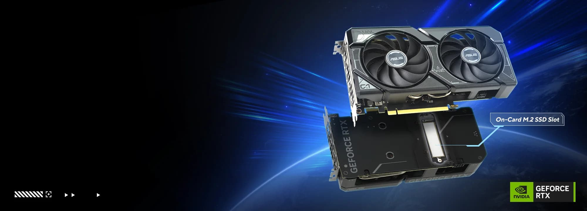 Asus Dual RTX 4060 Ti SSD OC Edition 8GB Graphics Card — image 1