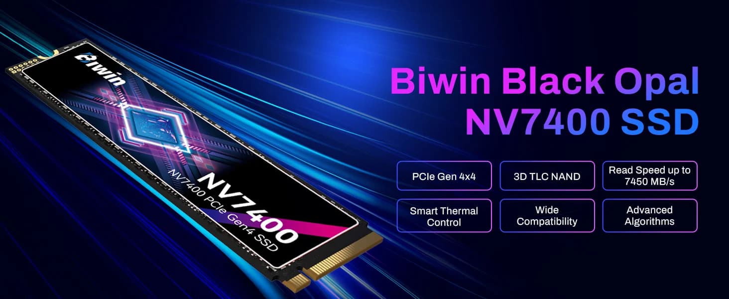 BIWIN Black Opal NV7400 2TB SSD — image 1