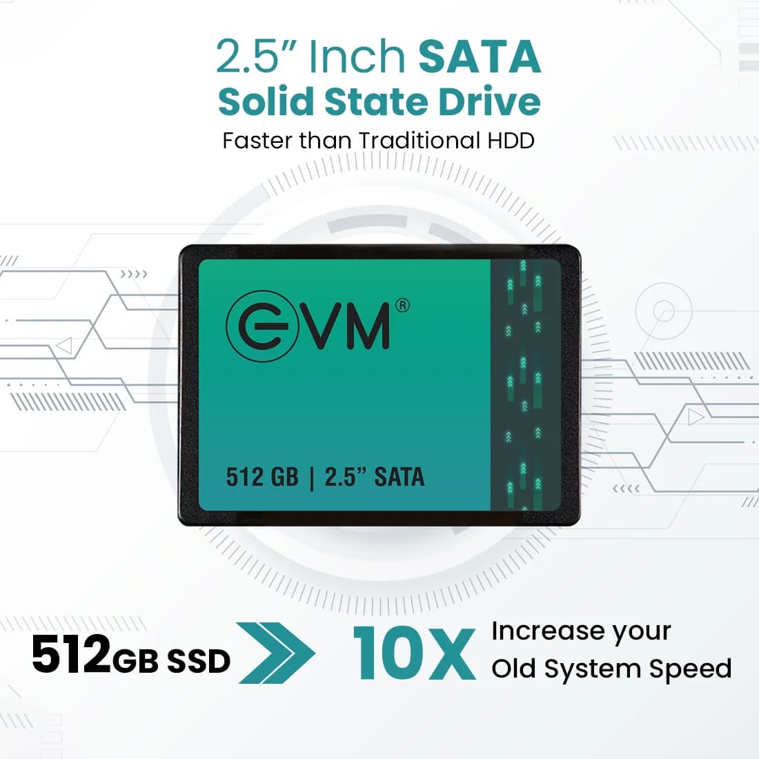 EVM 512gb Internal Ssd 2.5" Inch Sata — image 1