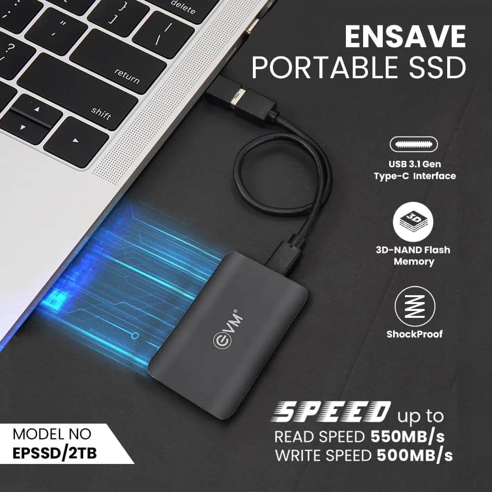 Evm Ensave Portable Ssd 2tb — image 1