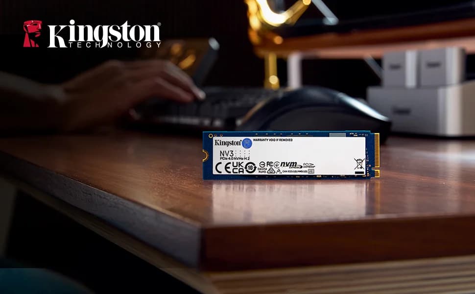 Kingston 500GB NV3 M.2 2280 Nvme SSD — image 1
