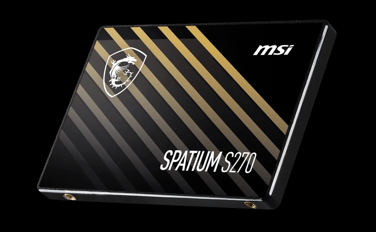 MSI Spatium S270 960GB 2.5 Inch SATA Internal SSD — image 1